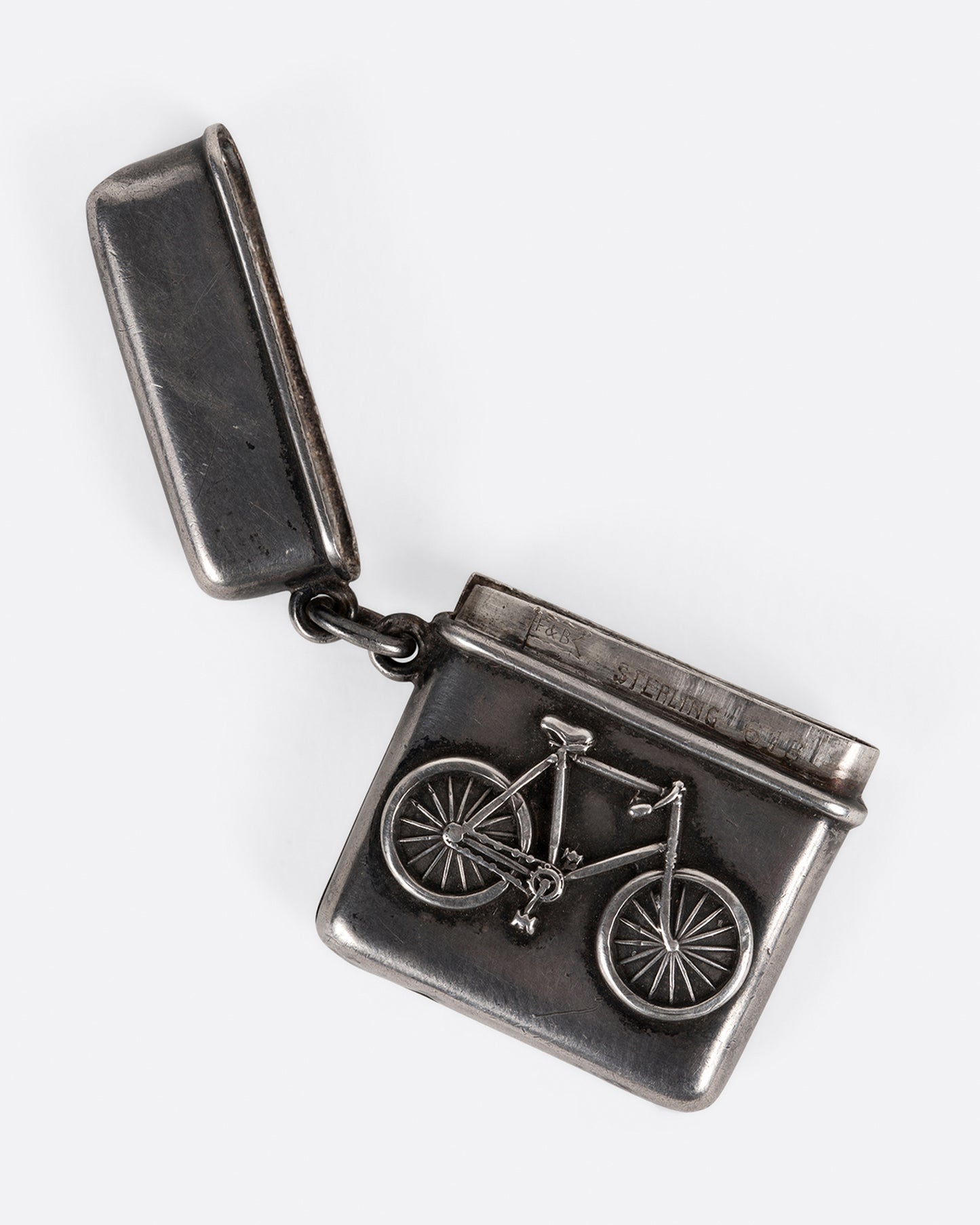 Sterling Silver Bicycle Box