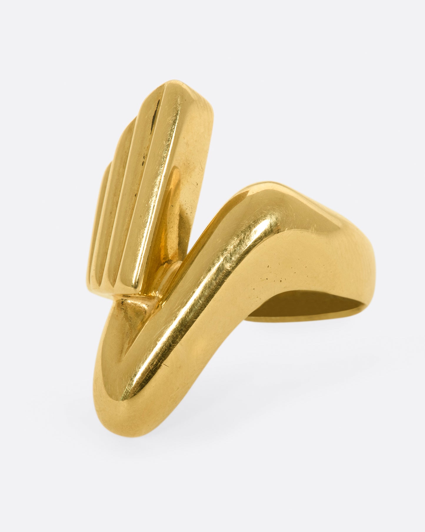 Pointed Zigzag Ring