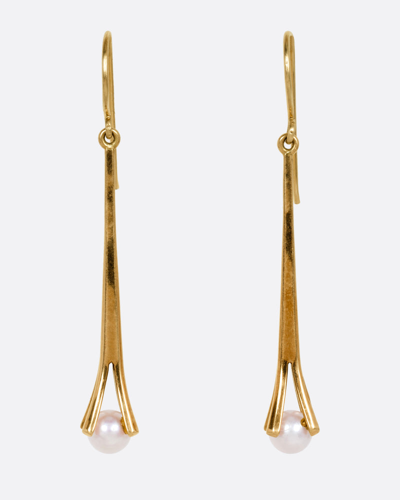 DROP PEARL EARRINGS