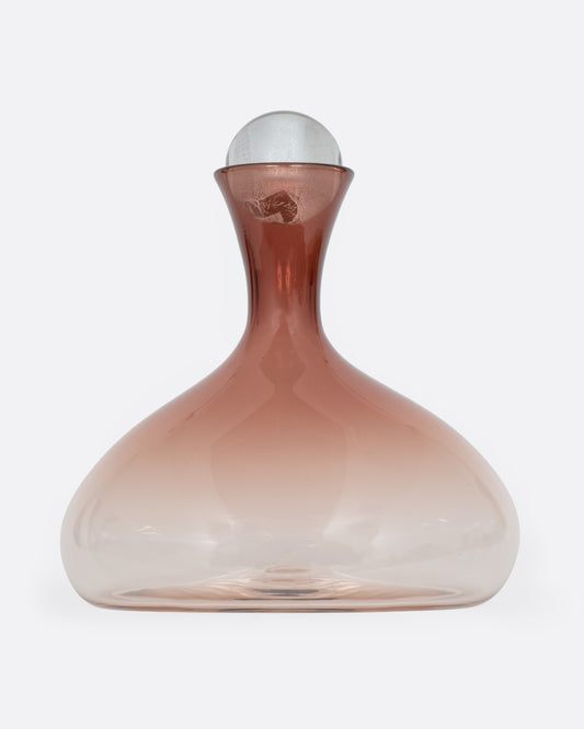 Low Ship Decanter - Aubergine