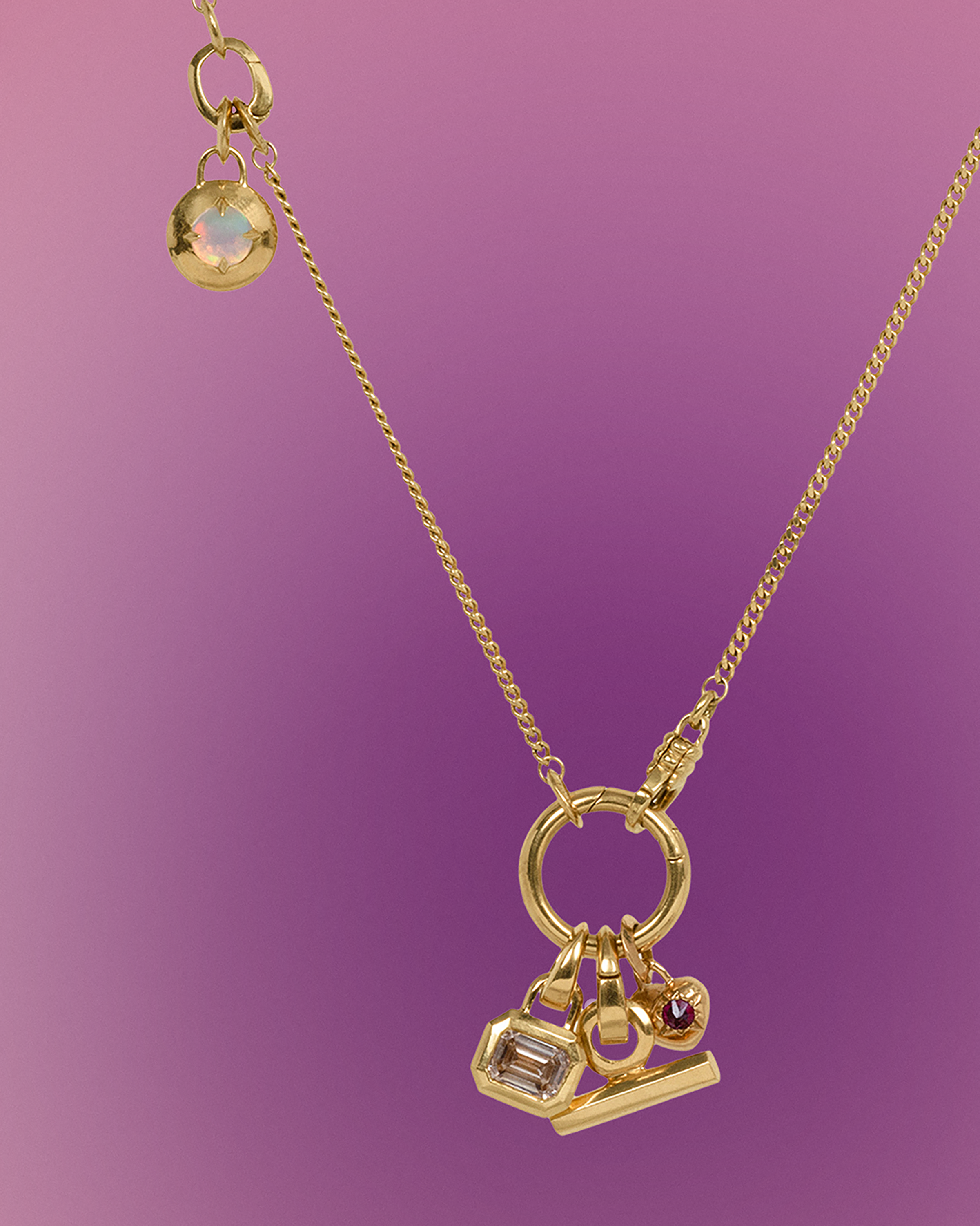 puzzle chain necklace