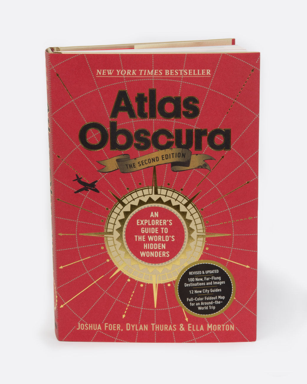 Front cover of Atlas Obscura book.