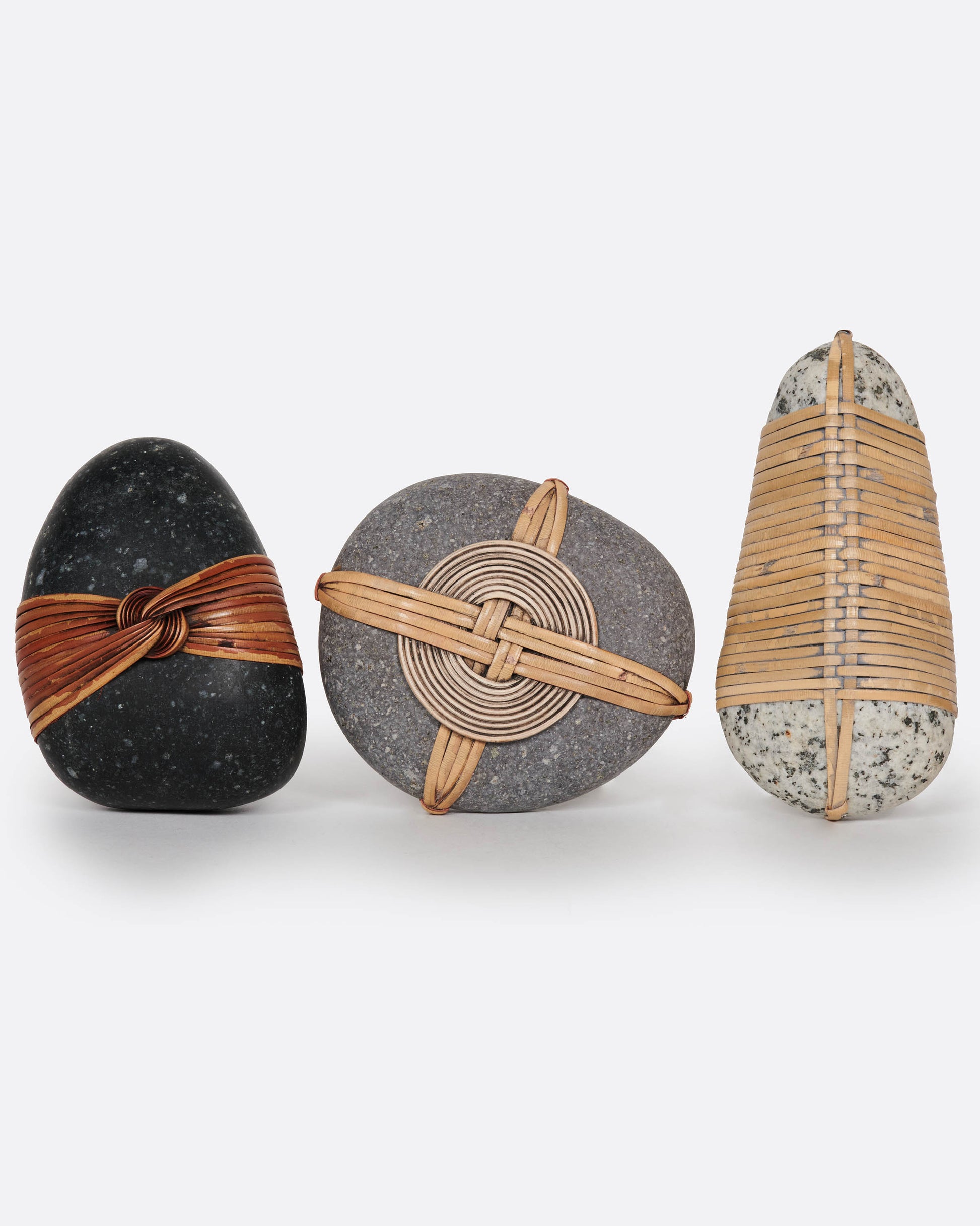 A group of three blessing stones.