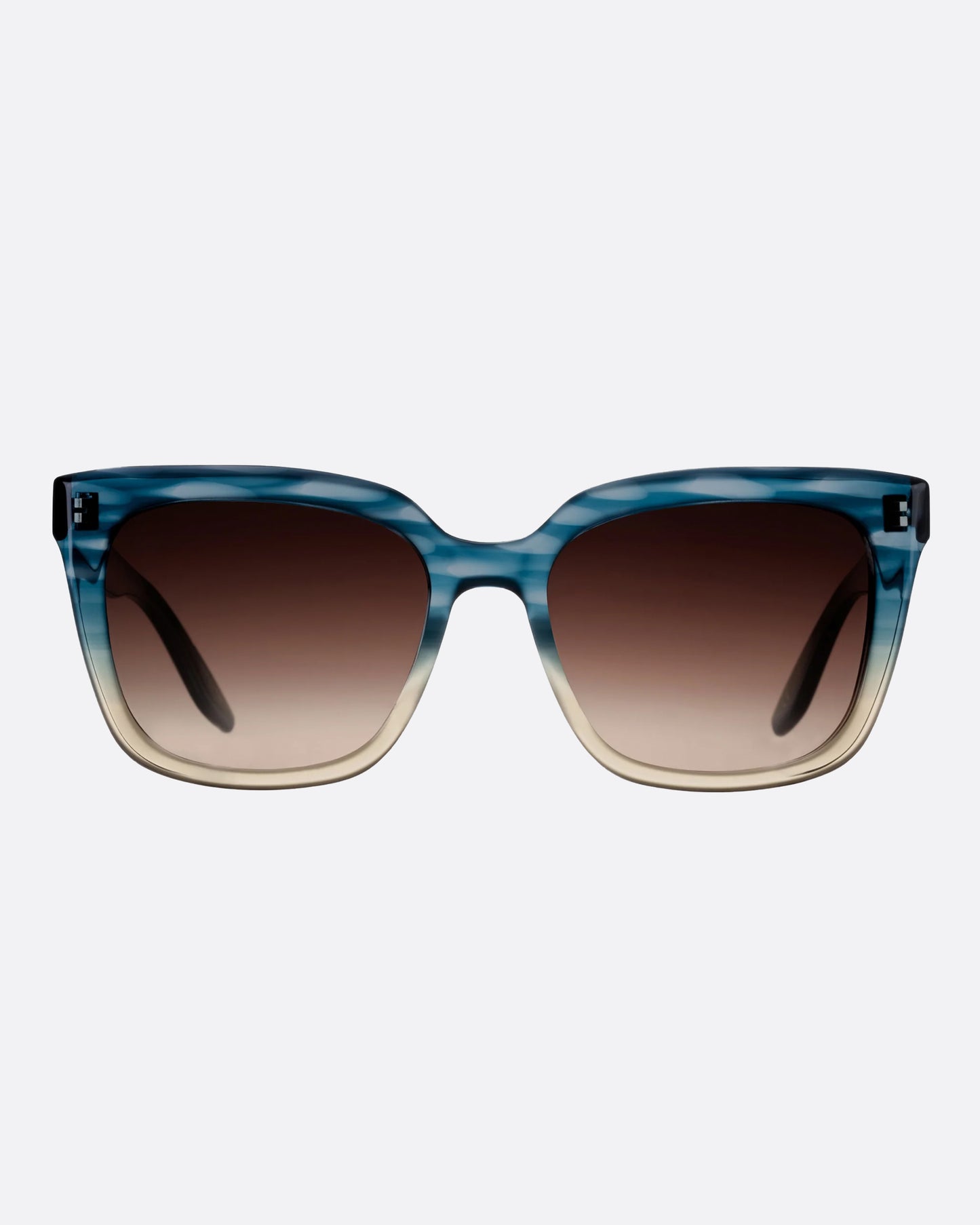 A pair of universally flattering sunglasses, designed to fit almost every face shape.