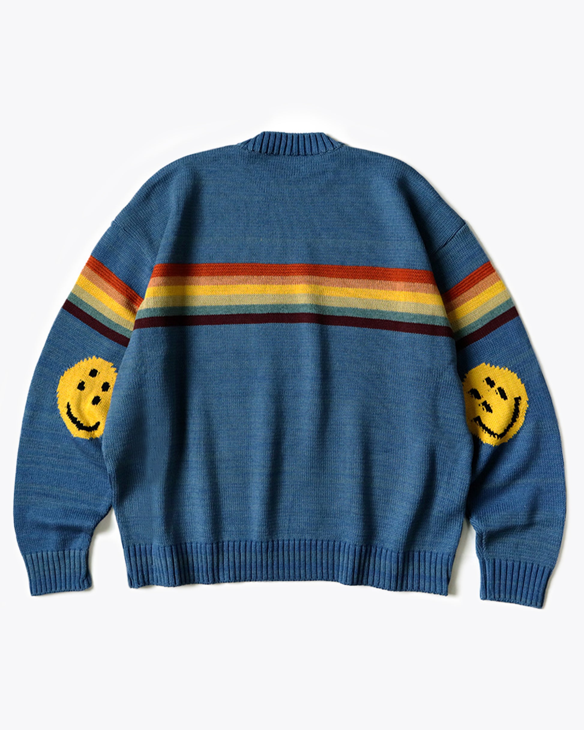 Kapital Rainbow Smiley Sweater - Main Image