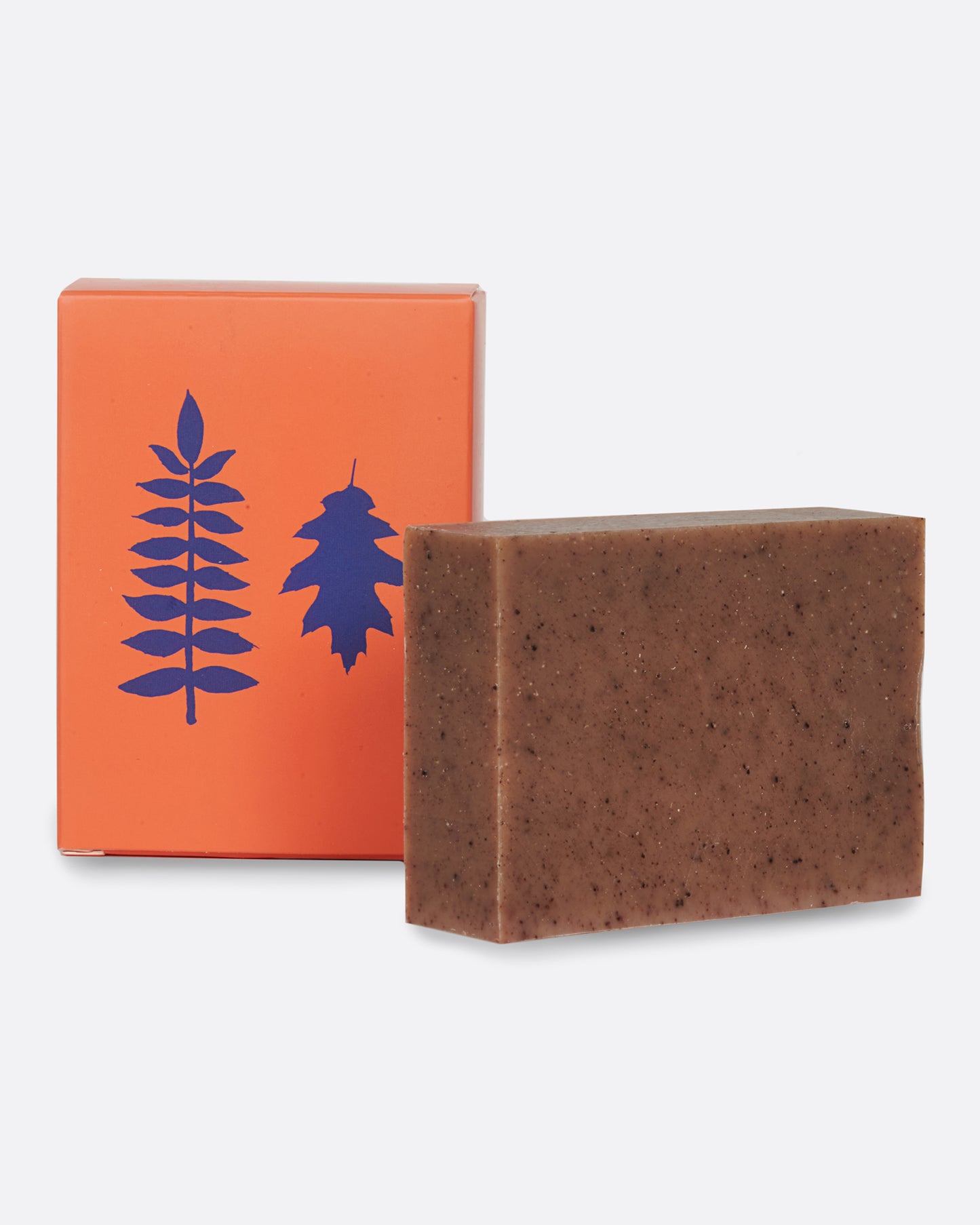 Bar soap made from ground Black Walnut husks and Red Oak bark to create a powerful, cleansing soap that is both smokey and woodsy.