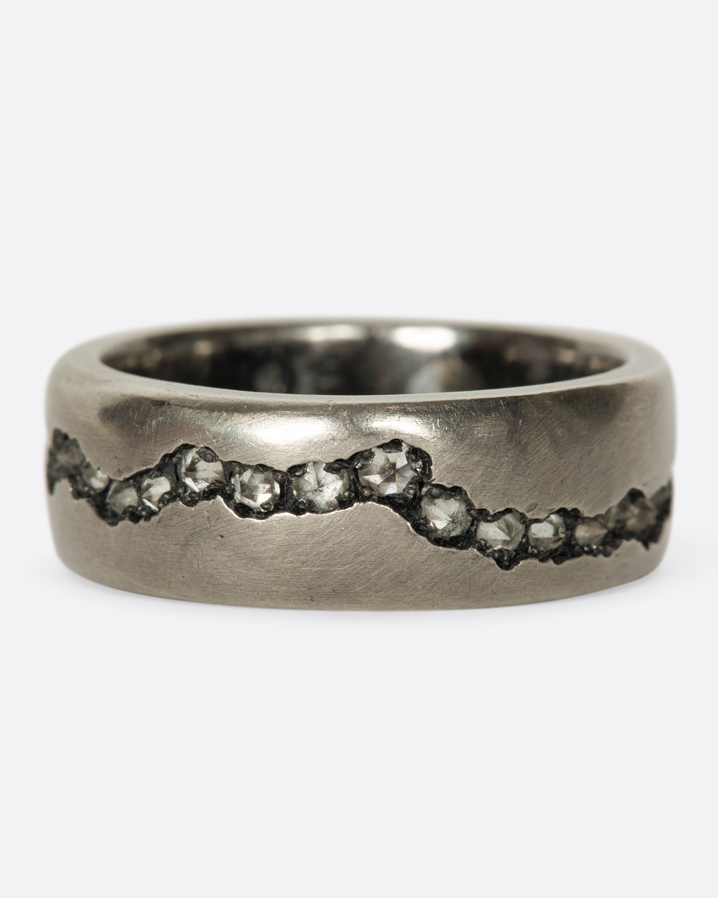 Todd Pownell Diamond Fissure Band – Love Adorned