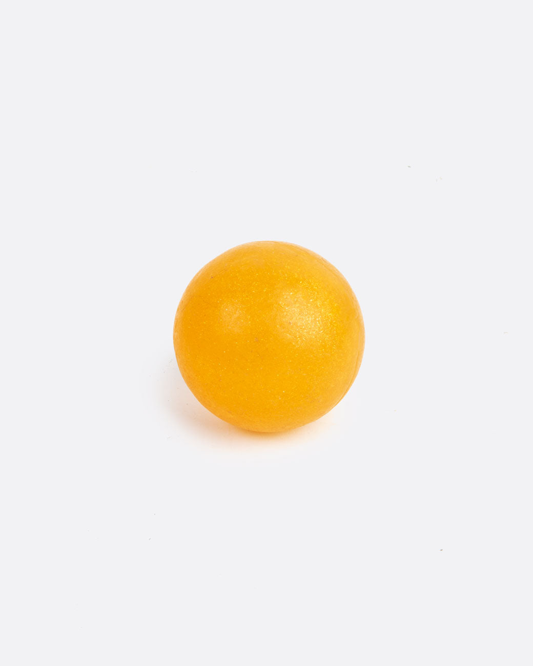 golden orange color round sphere soap